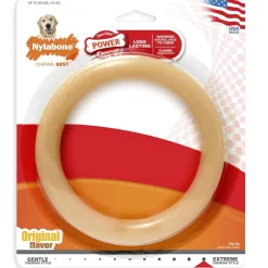 Nylabone Ring Dura Chew Power Chew Original Flavored Dog Toy, Large