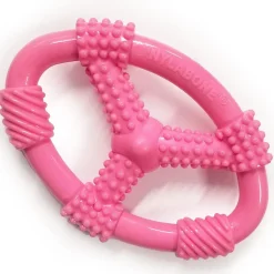 Nylabone Spin Tug & Play Puppy Chew Dog Toy, Medium/Wolf