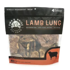 Oma's Pride Dehydrated Lamb Lung Dog & Cats Treats