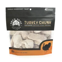 Oma's Pride Freeze-Dried Turkey Breast Chunks Dog & Cat Treats