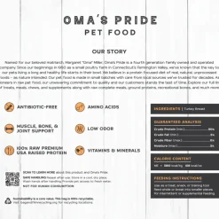 Oma's Pride Freeze-Dried Turkey Breast Chunks Dog & Cat Treats
