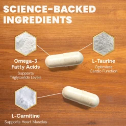 Omega Healthy Heart Capsules for Cats and Dogs