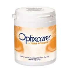 Optixcare L-Lysine Powder for Cats, 100-g