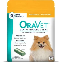 ORAVET Dental Hygiene Chews For Extra Small Dogs 3.5-9 lbs