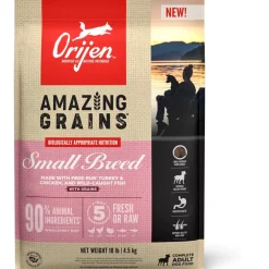 ORIJEN Amazing Grains High-Protein Small Breed Dry Dog Food