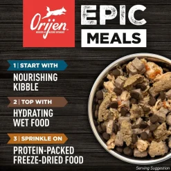 ORIJEN Grain-Free High-Protein Small Breed Puppy Dry Dog Food, 4-lb