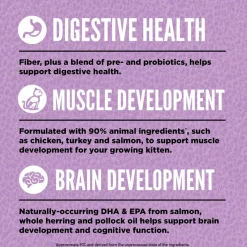 ORIJEN Kitten Grain-Free High-Protein Premium Dry Cat Food