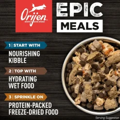 ORIJEN Large Breed Adult Grain-Free High-Protein Dry Dog Food, 23.5-lb