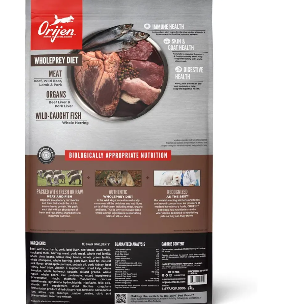 Orijen Regional Red Recipe Dry Dog Food