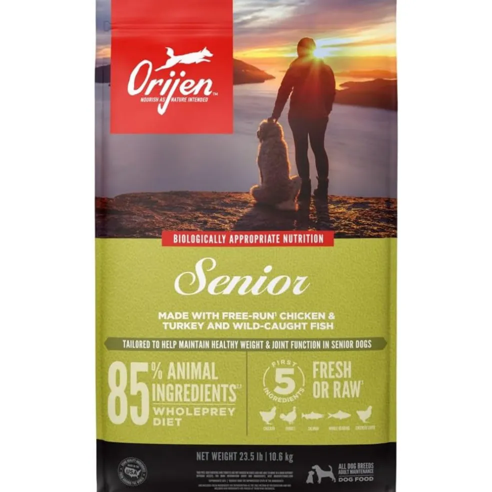 ORIJEN Senior Grain-Free High-Protein Dry Dog Food
