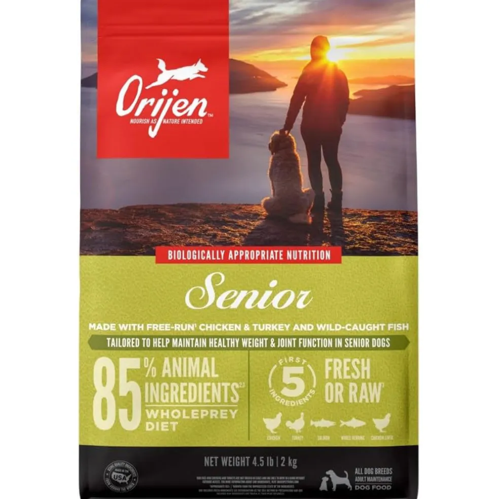 ORIJEN Senior Grain-Free High-Protein Dry Dog Food