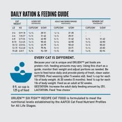 ORIJEN Six Fish Grain-Free High-Protein Premium Dry Cat Food