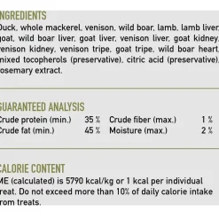 ORIJEN Tundra Grain-Free High-Protein Raw Animal Ingredients Freeze Dried Cat Treats, 1.25-oz bag