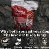 OTIS Wild Things Bison Lung Filets Treats for Dogs (4 oz)