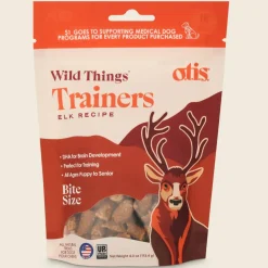 OTIS Wild Things Elk Trainers Bite-Sized Treats for Dogs (4 oz)