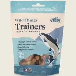 OTIS Wild Things Salmon Trainers Bite-Sized Treats for Dogs (4 oz)