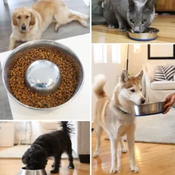 OurPets Durapet Premium Stainless Steel Pet Dish