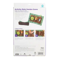 Outward Hound Activity Matz Garden Game Plush Dog Puzzle Mat