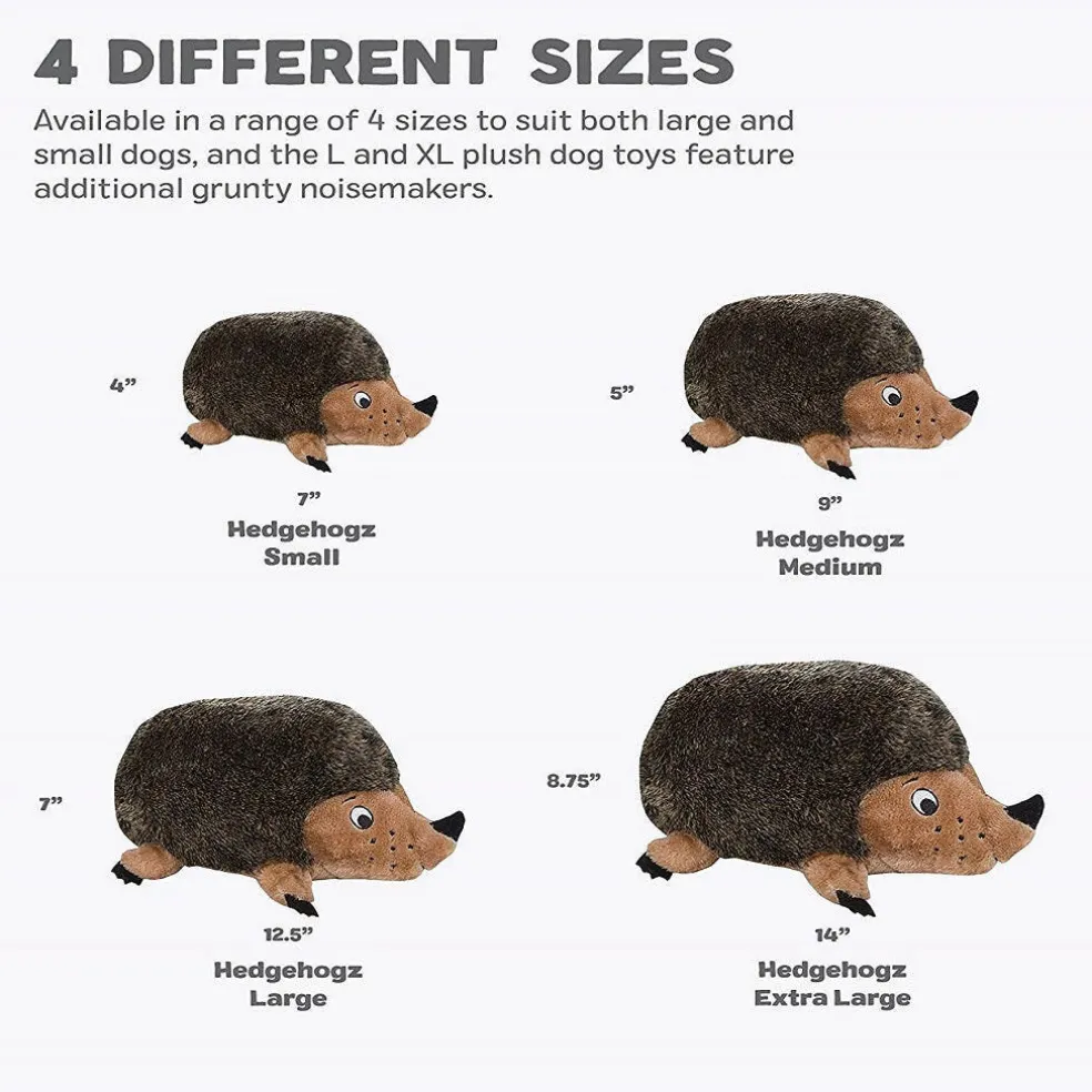 Outward Hound Hedgehogz Plush Dog Toy
