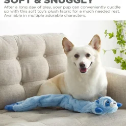 Outward Hound Longidudes Raccoon Plush & Squeaky Tug Toy For Dogs