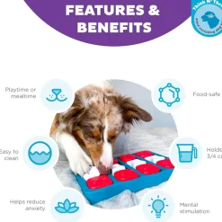 Outward Hound Nina Ottosson Brick Interactive Puzzle Toy For Dogs