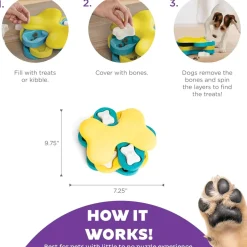 Outward Hound Nina Ottosson Tornado Interactive Puzzle Toy For Dogs