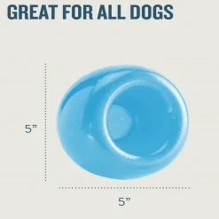 Outward Hound Planet Dog Orbee Snoop Interactive Treat Dispensing Toy Blue (Large)