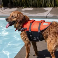 Outward Hound PupSaver Ripstop Life Jacket Orange for Dogs