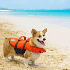 Outward Hound PupSaver Ripstop Life Jacket Orange for Dogs