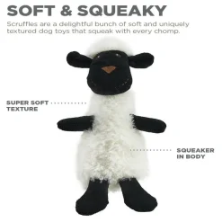 Outward Hound Scruffles Lamb Plush Squeaky Toy For Dog