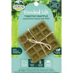 Oxbow Animal Health Enriched Life Timothy Waffle Small Animal Chew Toy