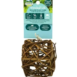 Oxbow Animal Health Enriched Life Willow Play Cube Small Animal Chew Toy