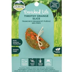 Oxbow Animal Health Enriched Life Timothy Orange Slice Small Animal Chew Toy