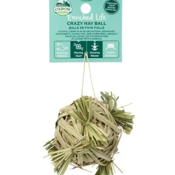 Oxbow Animal Health Enriched Life Crazy Hay Ball Small Animal Toy