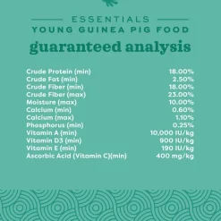 Oxbow Animal Health Essentials Young Guinea Pig Food