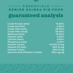 Oxbow Animal Health Essentials Senior Guinea Pig Food