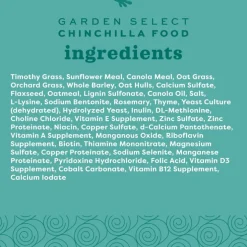 Oxbow Animal Health Garden Select Chinchilla Food