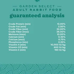 Oxbow Animal Health Garden Select Adult Rabbit Food