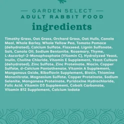 Oxbow Animal Health Garden Select Adult Rabbit Food