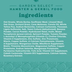 Oxbow Animal Health Garden Select Hamster & Gerbil Food