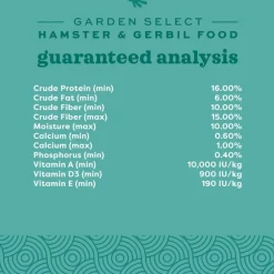 Oxbow Animal Health Garden Select Hamster & Gerbil Food