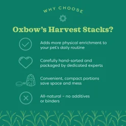 Oxbow Animal Health Harvest Stacks Western Timothy With Chamomile (35 oz)