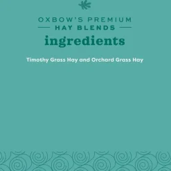 Oxbow Animal Health Hay Blends Western Timothy & Orchard Grass Hay