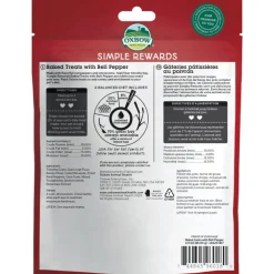 Oxbow Animal Health Simple Rewards Baked Small Animal Treats w/Bell Pepper (3 oz)