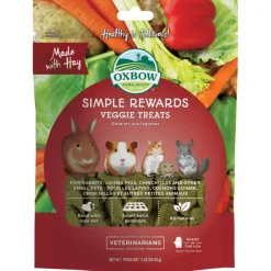 Oxbow Animal Health Simple Rewards Veggie Small Animal Treats (3 oz)