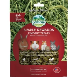 Oxbow Animal Health Simple Rewards Timothy Small Animal Treats (1.4 oz)