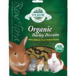 Oxbow Bene Terra Organic Barley Biscuits Treats for Small Animals