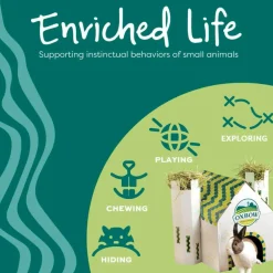 Oxbow Enriched Life Garden Forage Puzzle Toy For Small Animal