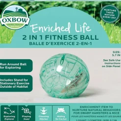 Oxbow Enriched Life 2 in 1 Fitness Ball Toy For Small Animal