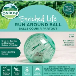 Oxbow Enriched Life Run Around Ball Toy For Small Animals